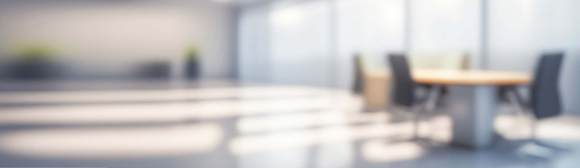 Blurred out office setting
