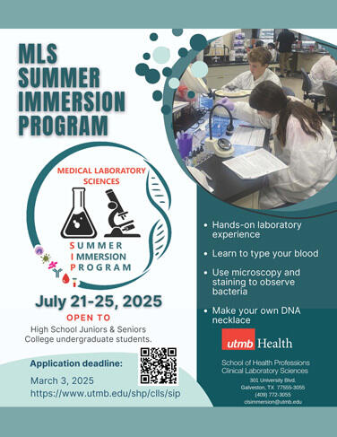 CLS Summer Immersive Program flyer. Review pdf for more details.