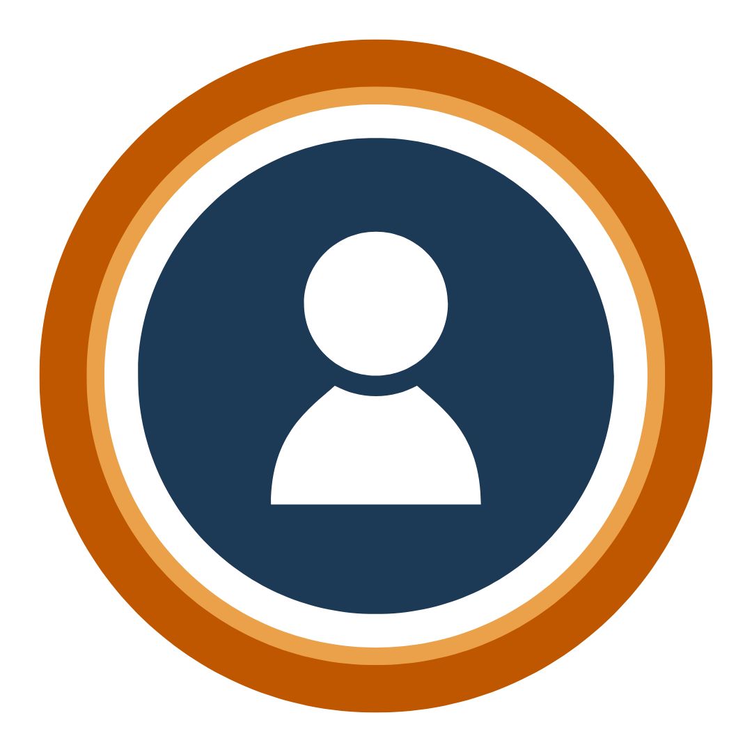 person icon in circle
