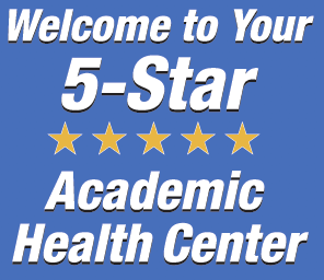 graphic of 5-star academic health center 